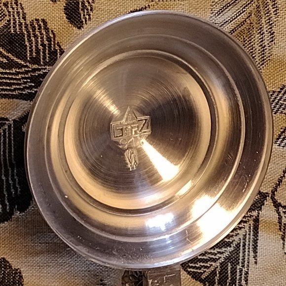 🎬 GERZ Ramstein/Pfalz Pewter Lidded Beer Stein - Picture 8 of 14